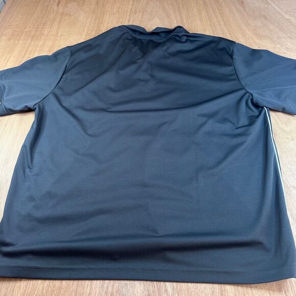 Nike Dri-Fit Golf Polo XXL Dark Gray RC Logo Performance Shirt Moisture Wicking - Picture 2 of 5